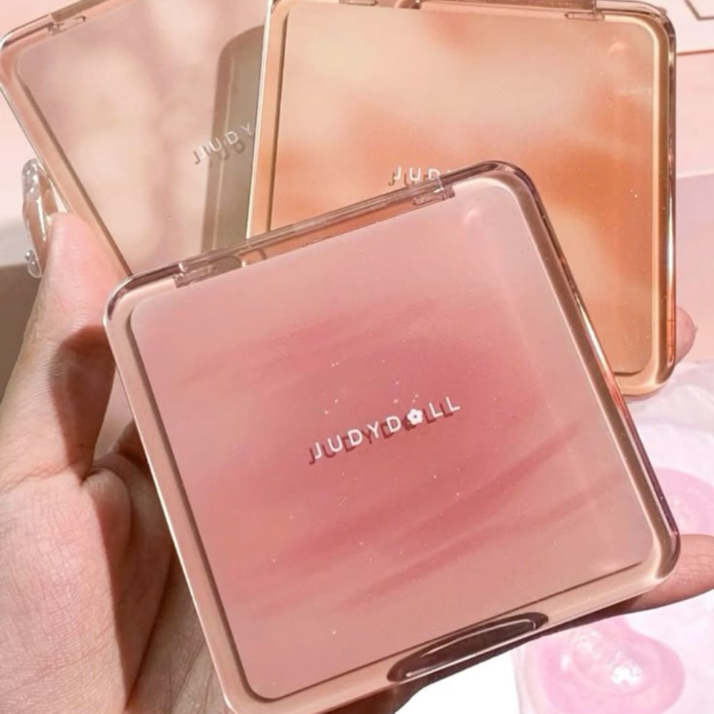 Phấn Tạo Khối 4 Ô Judydoll Highlight & Contour #05 Feather Glow