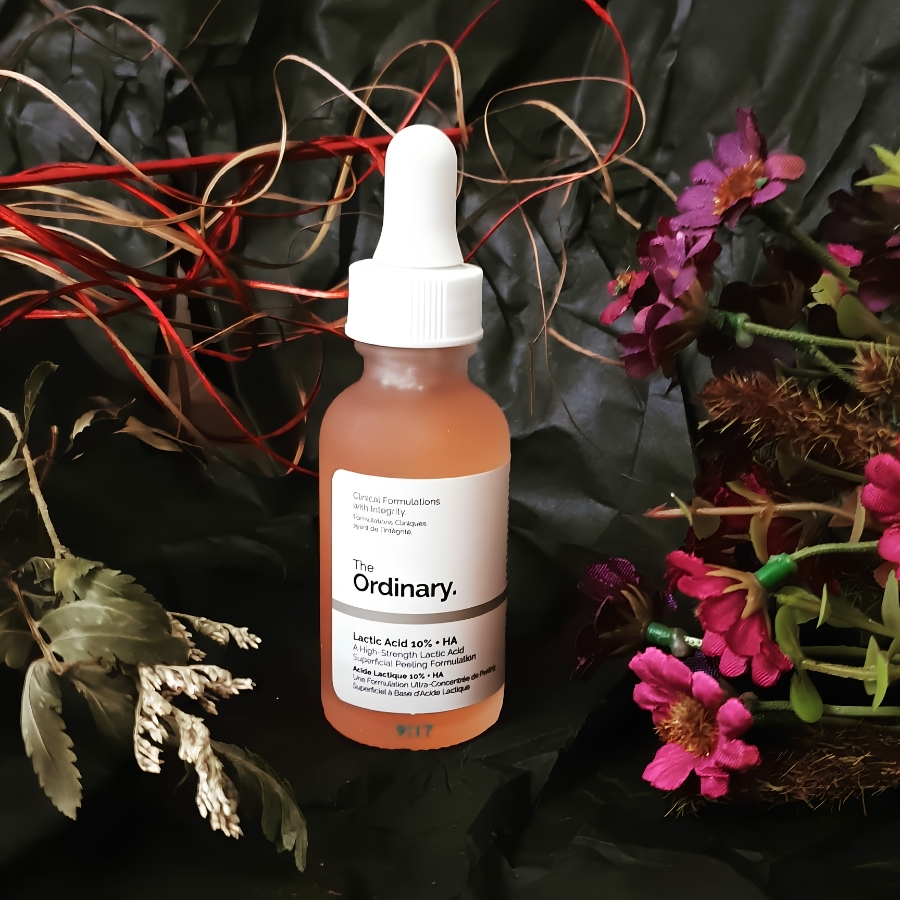 Serum The Ordinary Lactic Acid 5% + HA 30ml – Tẩy Tế Bào Chết Hóa Học, Hỗ Trợ Làm Mịn Và Sáng Da