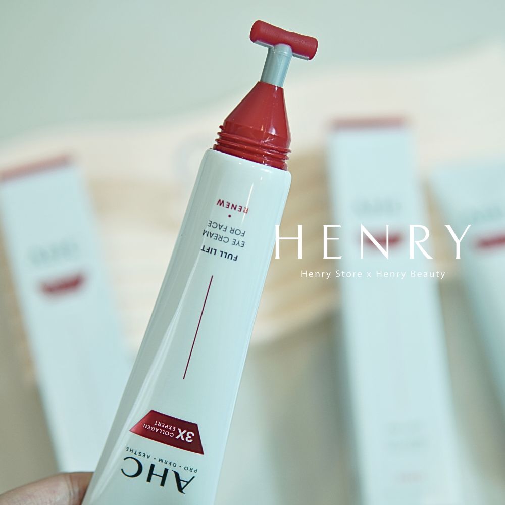 Kem Dưỡng Hỗ Trợ Trẻ Hóa Da Mặt Và Mắt AHC 3X Collagen Exoert Full Lift Eye Cream For Face 40ml