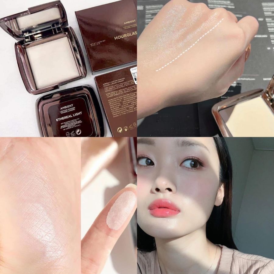 [Fullsize 10g] Phấn Phủ Hiệu Chỉnh Ánh Sáng Hourglass Ambient Lighting Powder Tone Ethereal Light