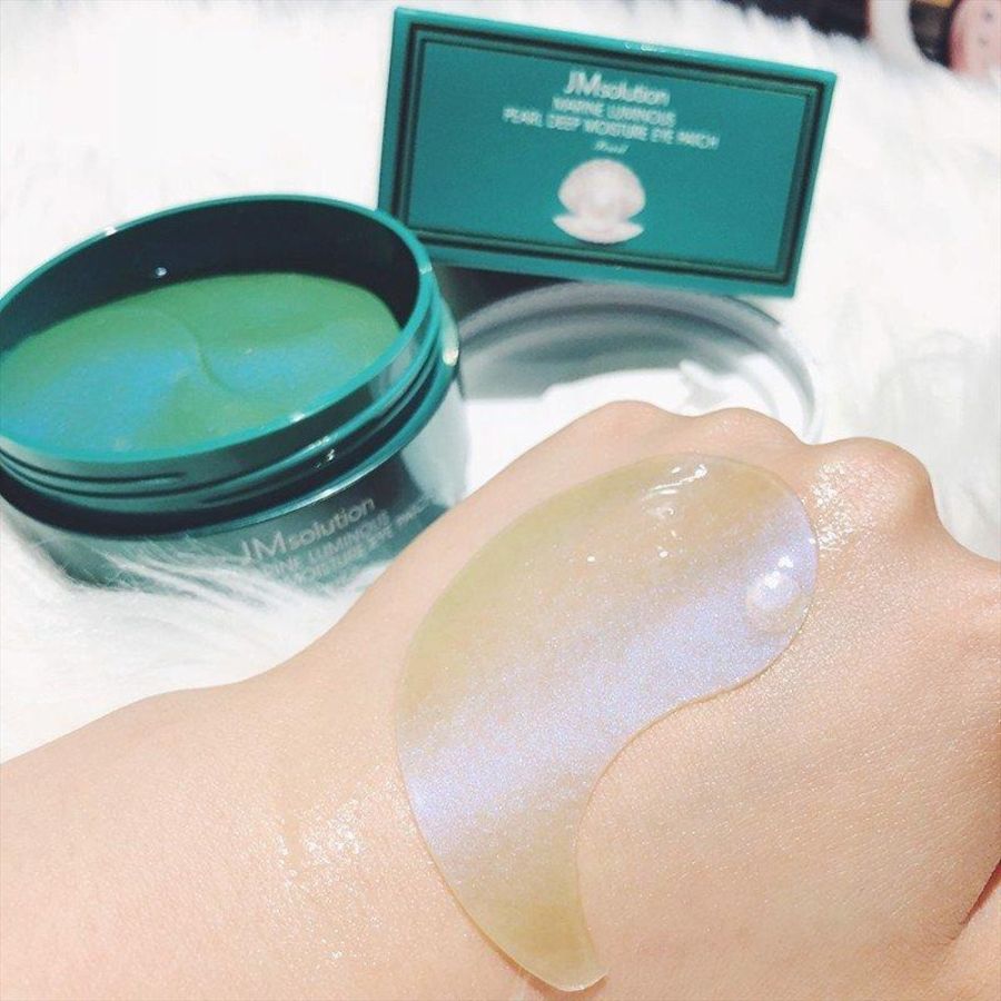 [60 Miếng] Mặt Nạ Mắt JM Solution Marine Luminous Pearl Deep Moisture Giảm Thâm & Cấp Ẩm Chuyên Sâu