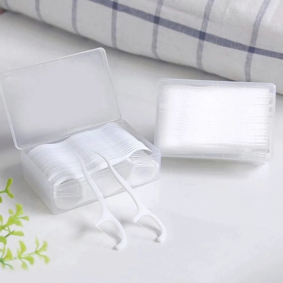 Tăm Chỉ Nha Khoa Marvis Dental Floss Toothpick (50 Cái) – Làm Sạch Kẽ Răng Hiệu Quả, Hơi Thở Tươi Mát Mỗi Ngày