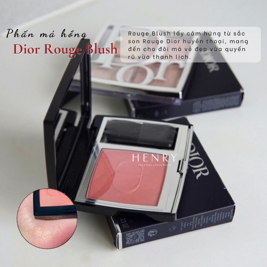 Phấn Má Hồng Dior Rouge Blush Hàng Chính Hãng