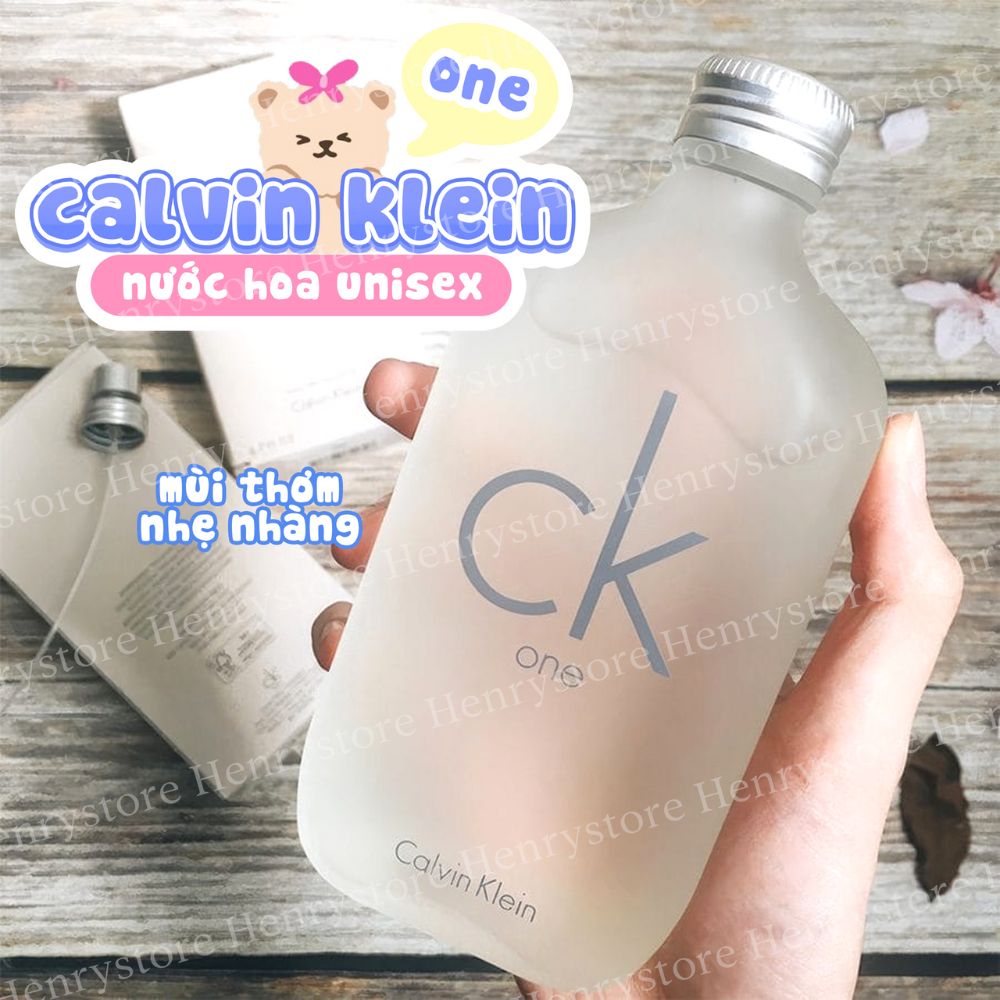Nước Hoa Unisex Calvin Klein CK One EDT 100ml
