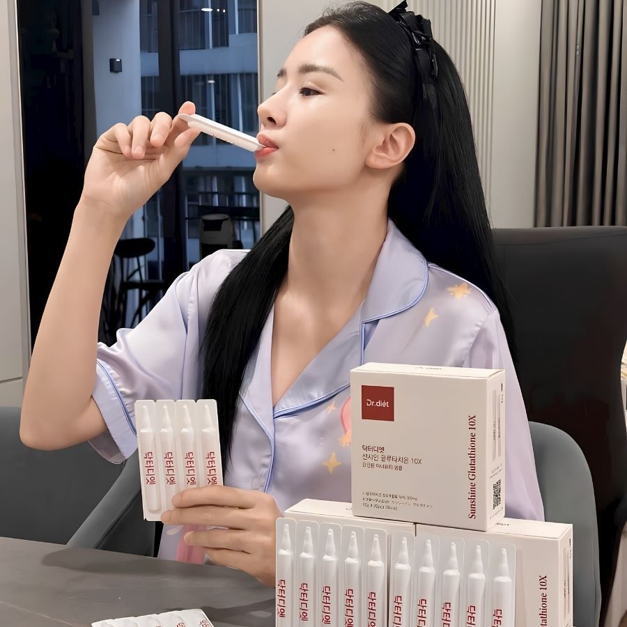 Nước Trắng Da Nano Collagen DA.100 Dr.Diet GC Hàn Quốc 200g – Bổ Sung Collagen, Hỗ Trợ Da Căng Mịn & Rạng Rỡ Từ Bên Trong