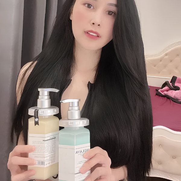 [Hàng Công Ty] Set Dầu Gội Xả Nấm Truffle Weilaiya 450ml x 2 – Phục Hồi Tóc Hư Tổn, Suôn Mượt Chuẩn Salon