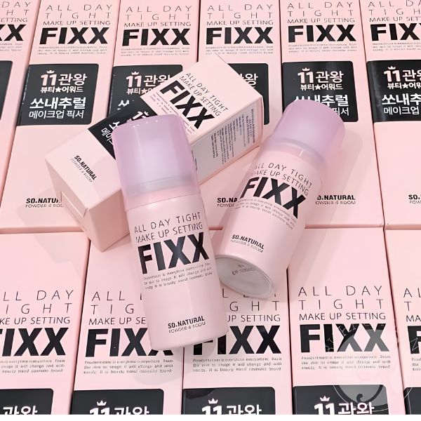 [Mini] Xịt Khóa Nền So Natural All Day Tight Fixx 35ml – Giữ Lớp Makeup Lâu Trôi Suốt 16 Tiếng