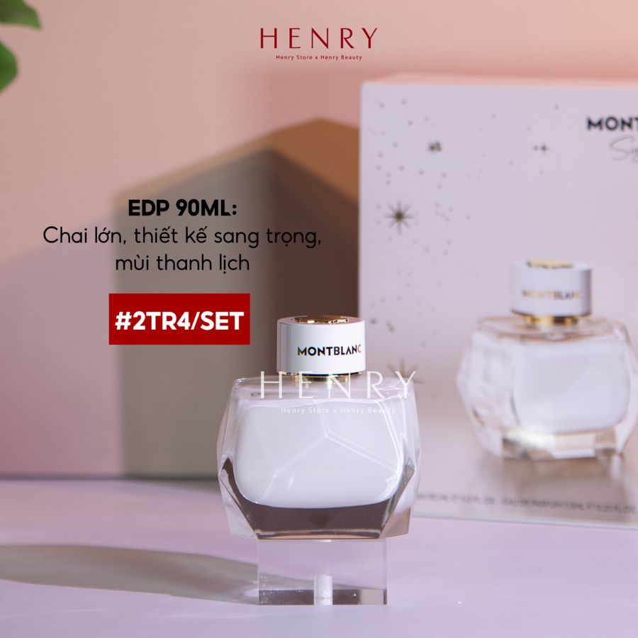 Set Nước Hoa & Dưỡng Thể Montblanc Signature Gift Set (3 Món)