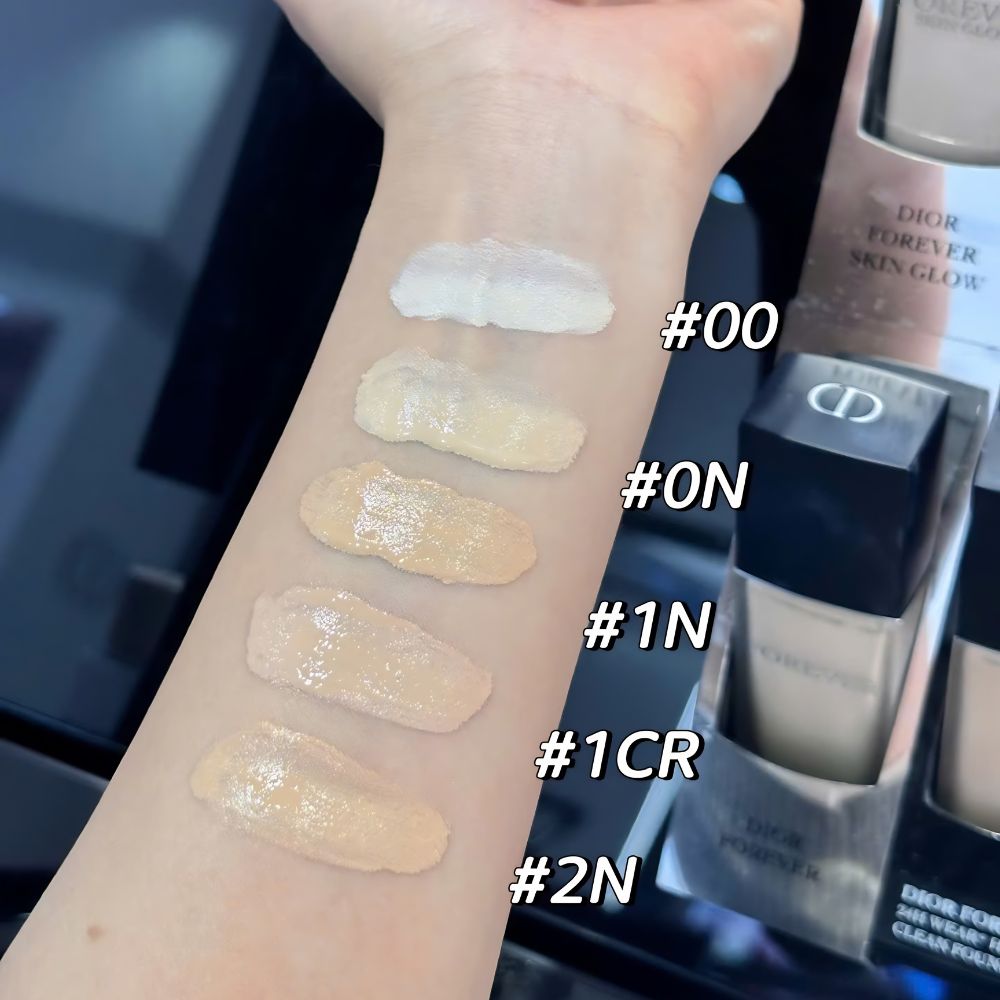 Kem Nền Dior Forever Skin Glow 24h Wear Radiant Foundation #1 CR Cool Rosy 30ml