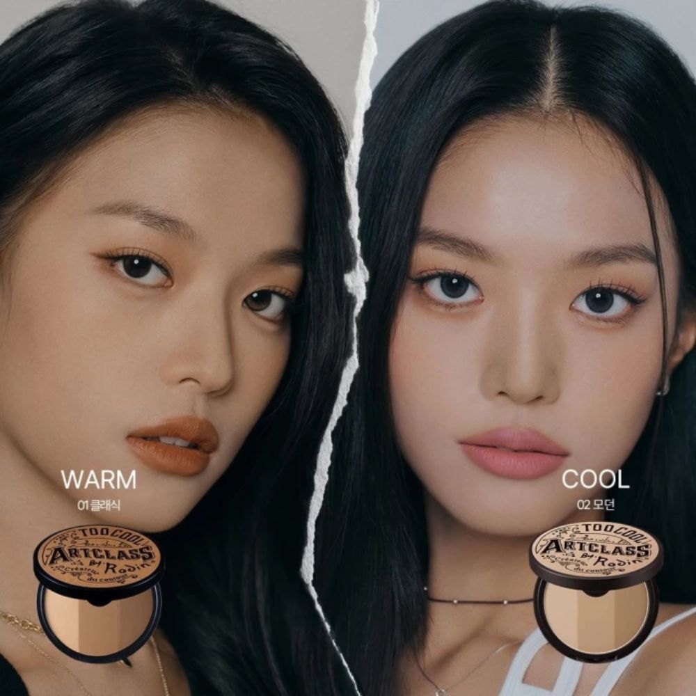 Phấn Tạo Khối 3 Màu Too Cool For School Art Class By Rodin Shading 9.5g [Tone 01 Classic]
