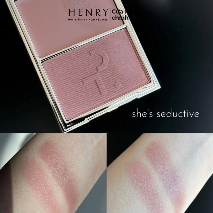 [Fullsize/ Minisize] Phấn Má Hồng Patrick Ta Double Take Creme & Powder Blush