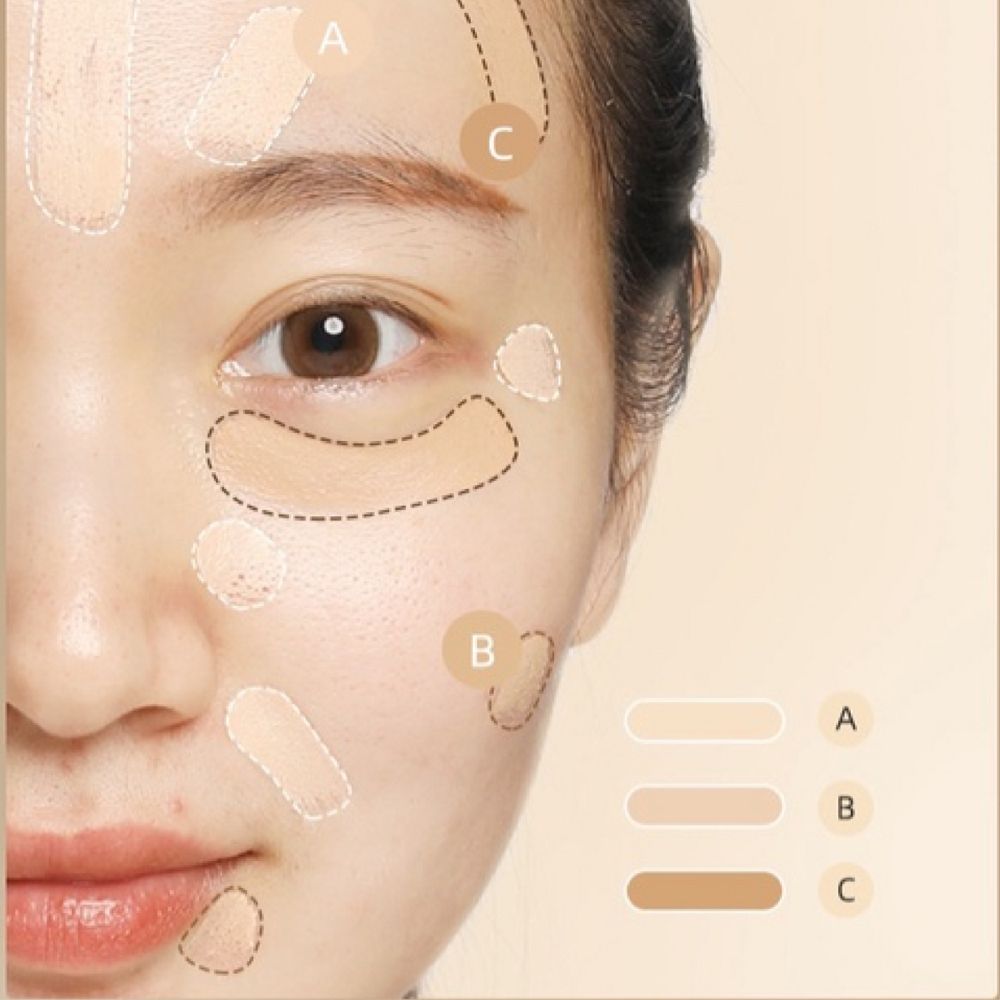 [Hàng Công Ty] Kem Che Khuyết Điểm 3 Màu Tfit Cover Up Pro Concealer 15g #01 Neutral
