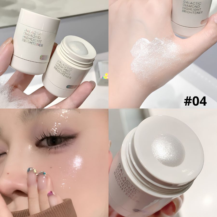 [Fullbox] Phấn Bắt Sáng Shaqinuo Galactic Diamond Highlighting Powder 15g