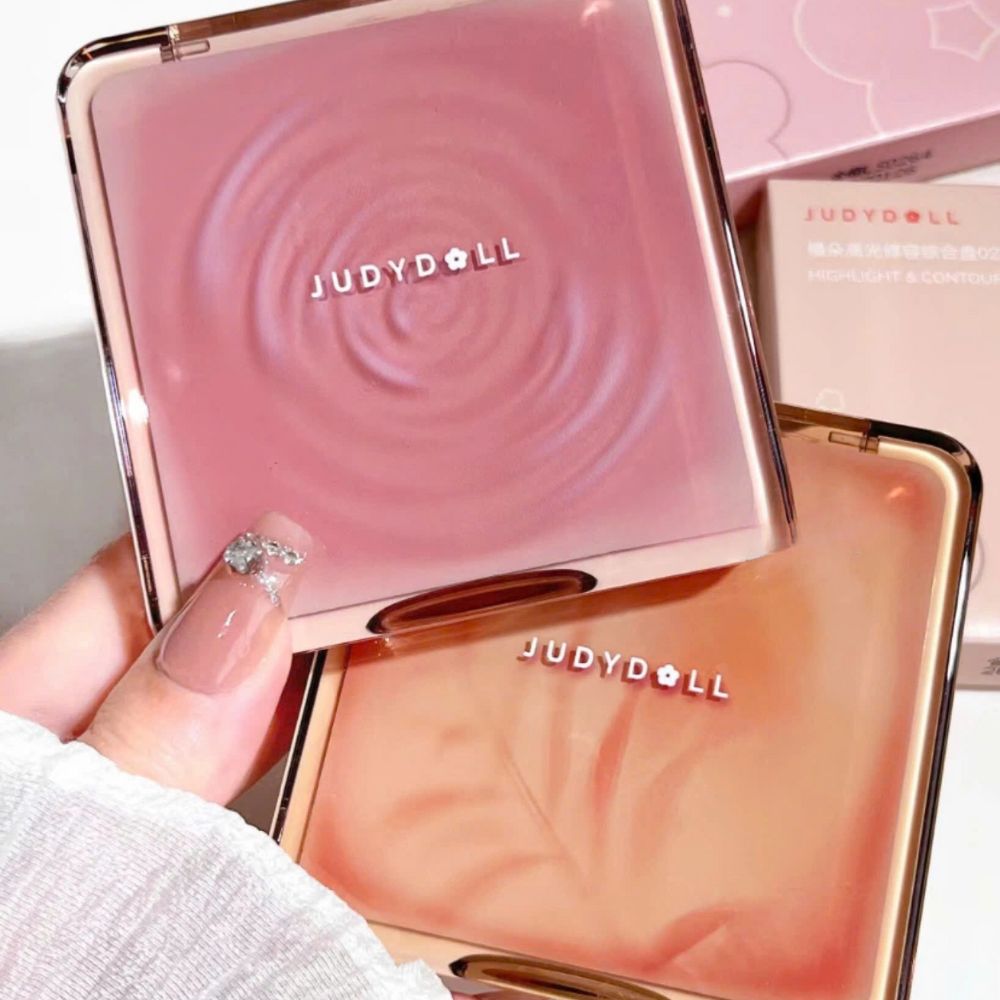 Phấn Tạo Khối 4 Ô Judydoll Highlight & Contour