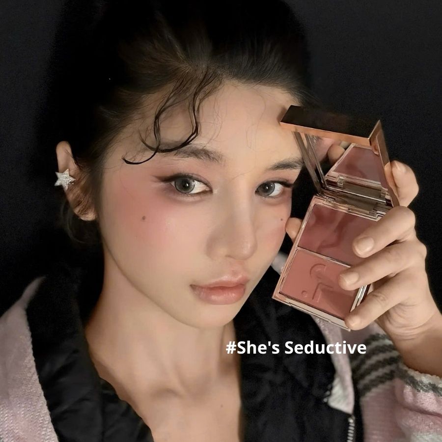 [Fullsize/ Minisize] Phấn Má Hồng Patrick Ta Double Take Creme & Powder Blush