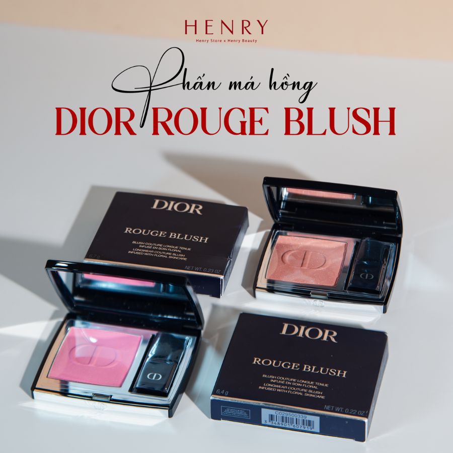 Phấn Má Hồng Dior Rouge Blush Hàng Chính Hãng