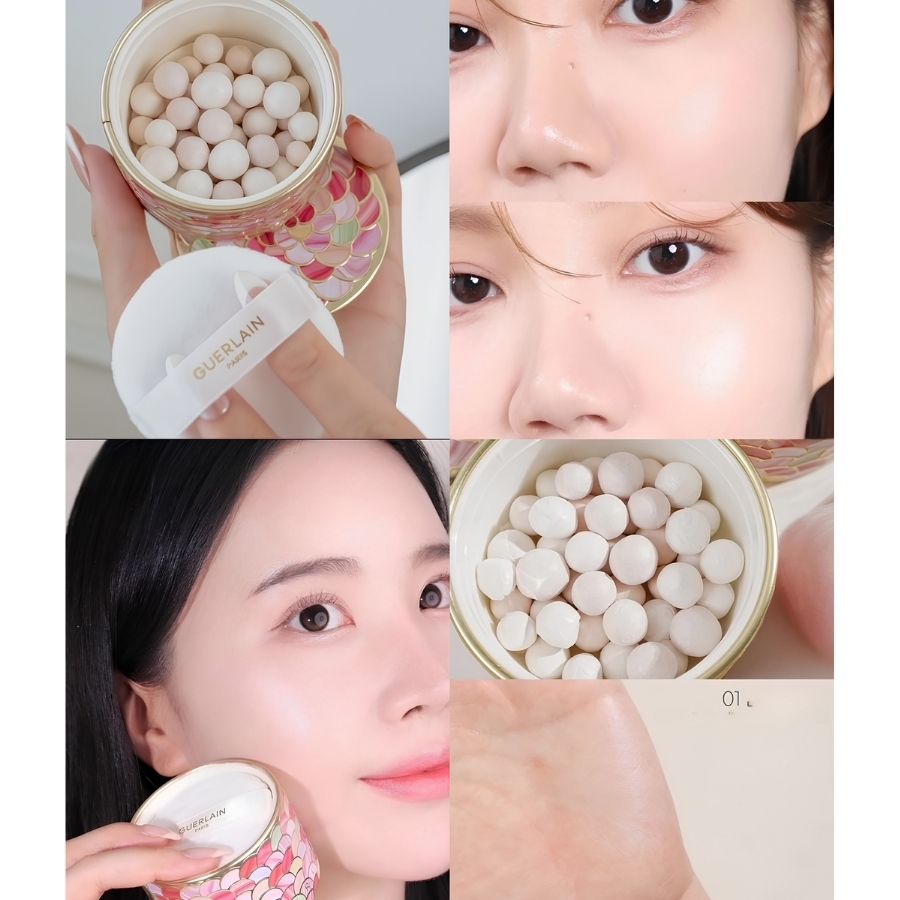 Phấn Phủ Ngọc Trai Guerlain Météorites Light Revealing Pearls