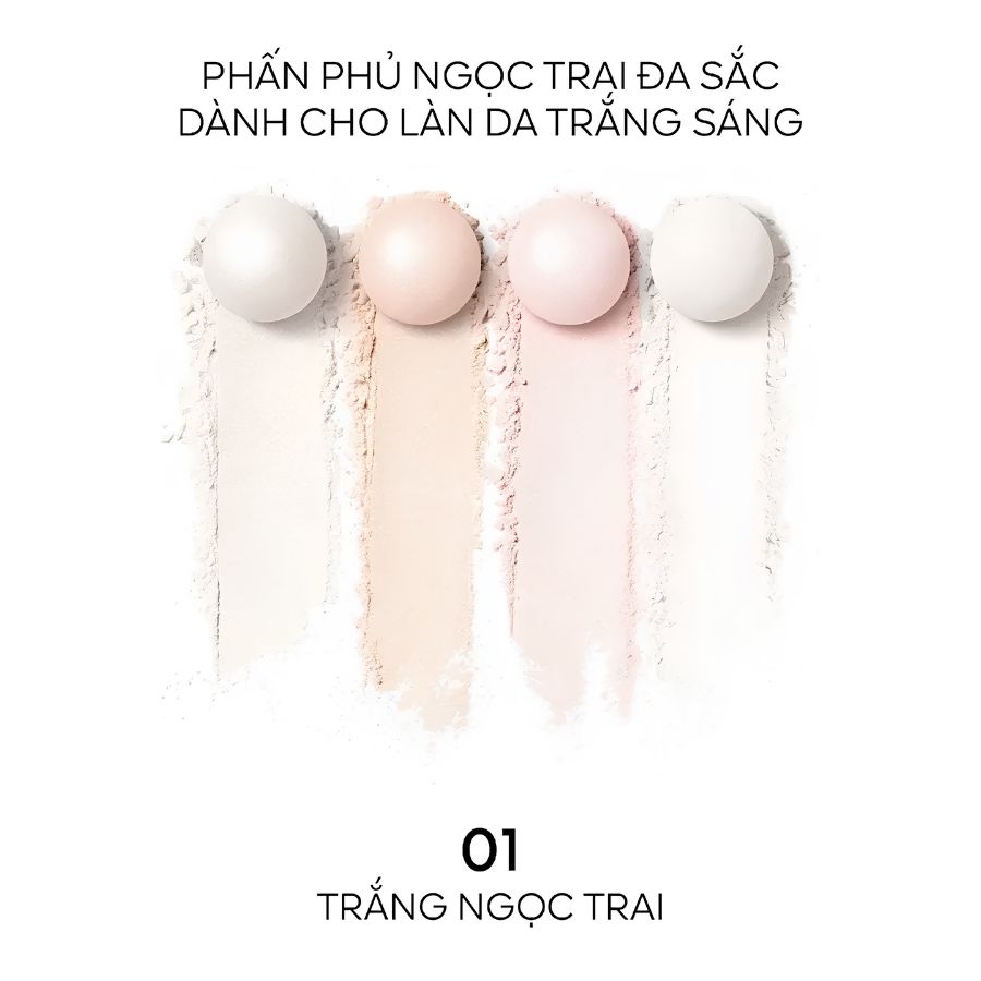 Phấn Phủ Ngọc Trai Guerlain Météorites Light Revealing Pearls