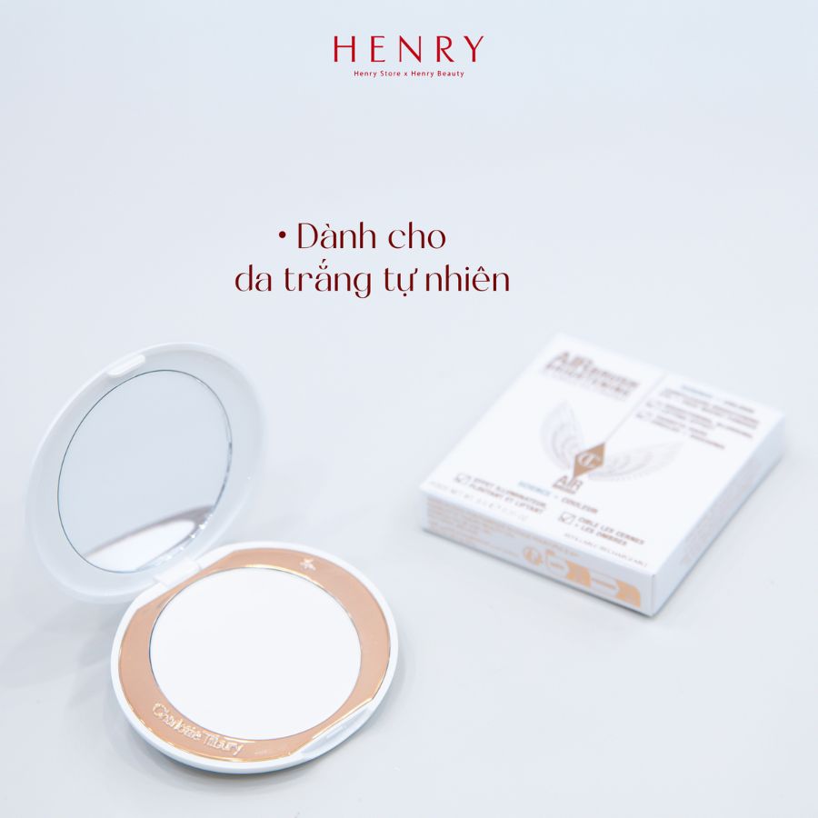 Phấn Phủ Kiềm Dầu Dạng Nén Charlotte Tilbury Airbrush Flawless Finish Powder Trang Điểm Tự Nhiên