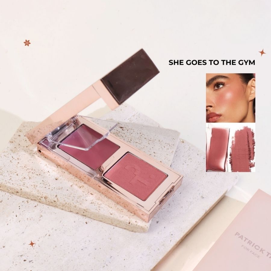 [Fullsize/ Minisize] Phấn Má Hồng Patrick Ta Double Take Creme & Powder Blush