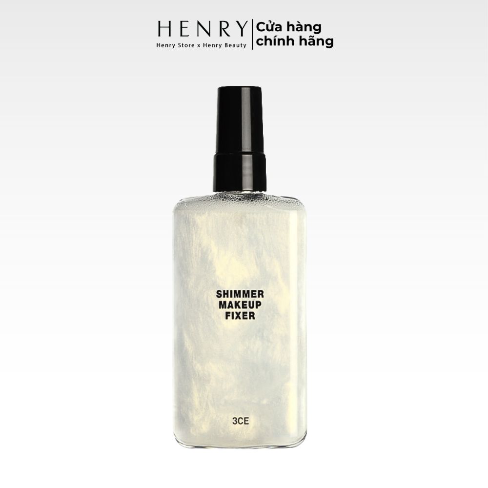 Xịt Khóa Nền Trang Điểm 3CE Makeup Fixer Spray