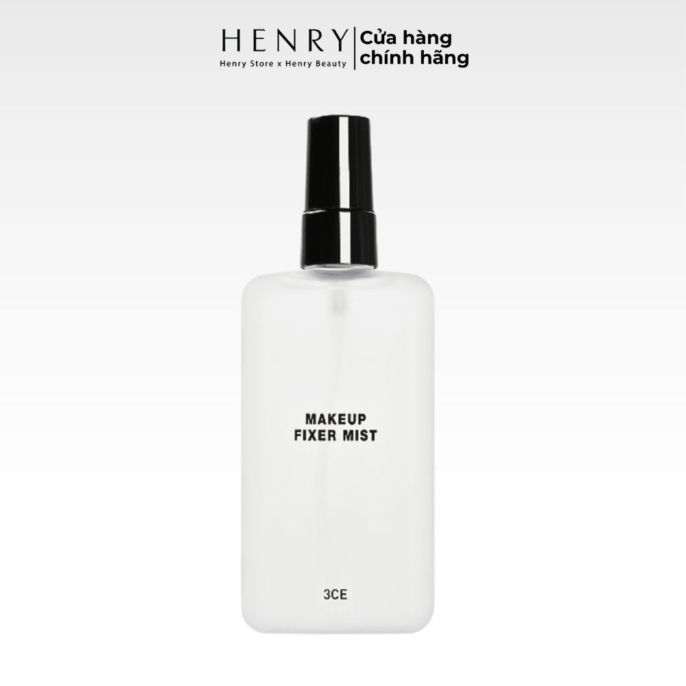 Xịt Khóa Nền Trang Điểm 3CE Makeup Fixer Spray