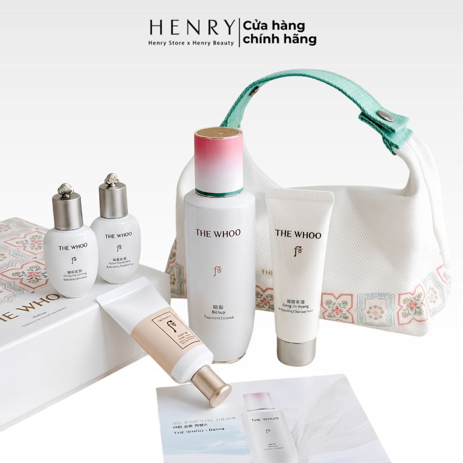[Fullbox] Set Tinh Chất The Whoo Bichup Treatment Essence Danha Edition Special Kèm Túi – Chăm Sóc Da Căng Mịn, Hỗ Trợ Cải Thiện Lão Hóa