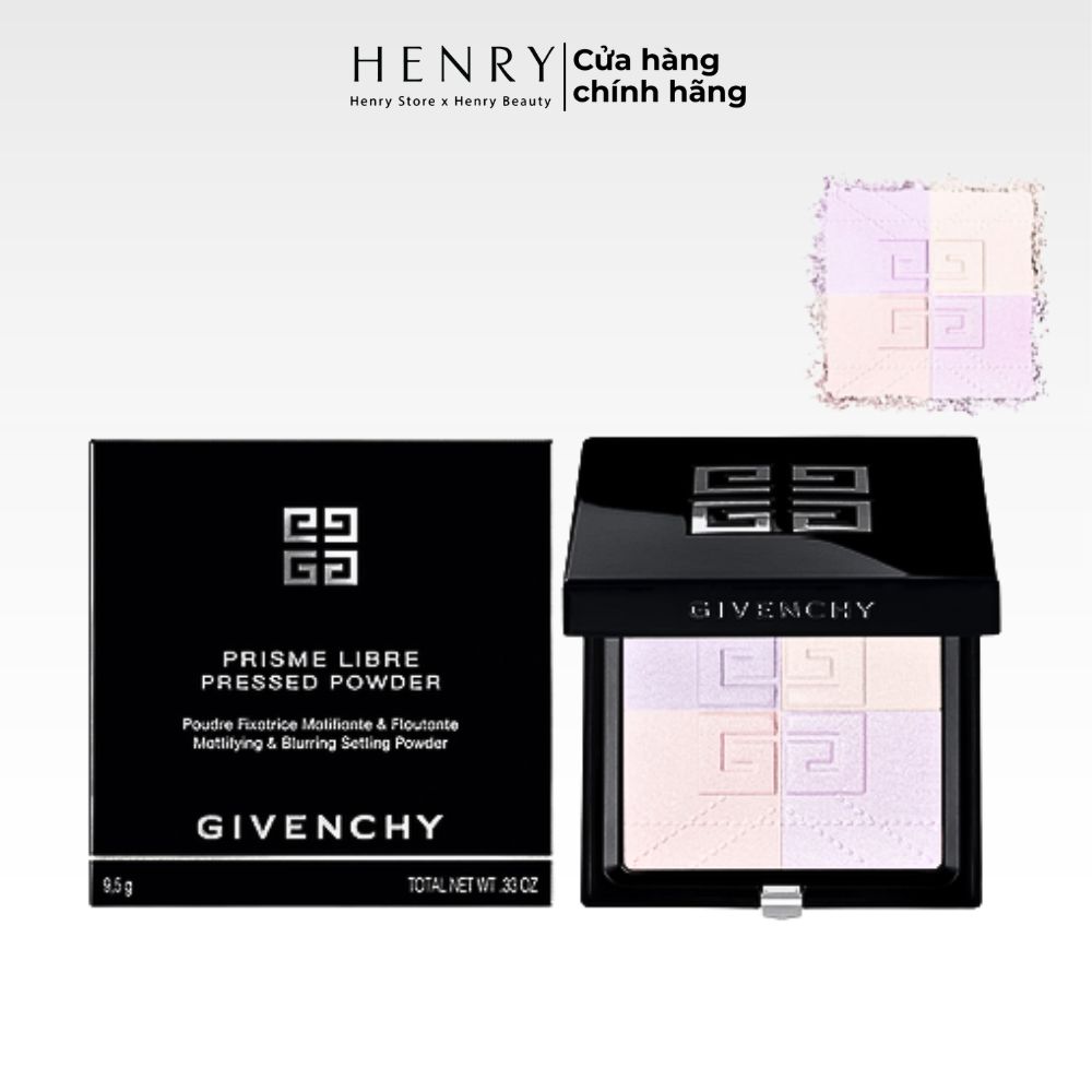 Phấn Phủ Nén Givenchy Prisme Libre 4 Ô Màu 00 Và Màu 01