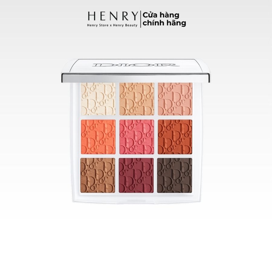 Bảng Phấn Mắt 9 Ô DIOR Backstage Eye Palette #003 Warm Essentials 10g – Tone Nâu Cam Sang Trọng, Chuẩn Makeup High-End