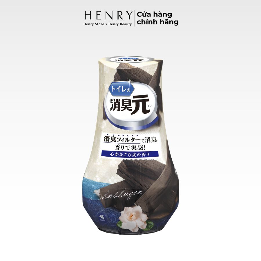 Tinh Dầu Khử Mùi & Thơm Phòng Than Hoạt Tính Kobayashi Shoshugen 400ml