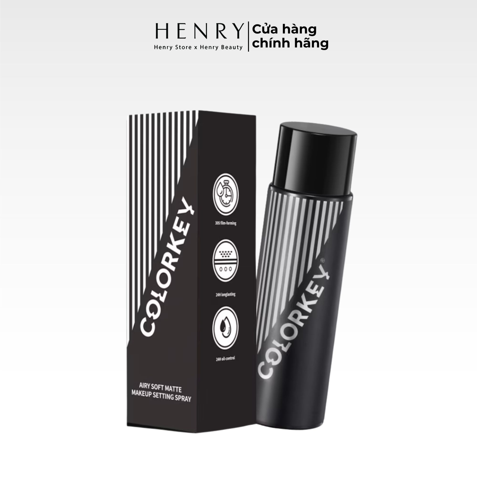 Xịt Khóa Makeup Colorkey Airy Soft Matte 100ml
