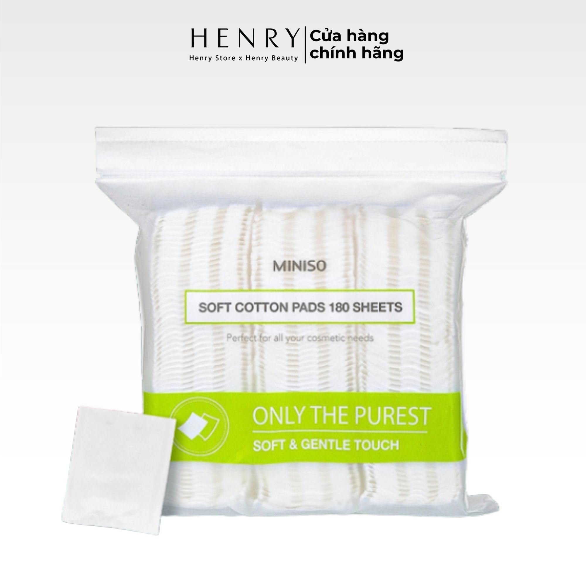 Bông Tẩy Trang Miniso 180 Miếng