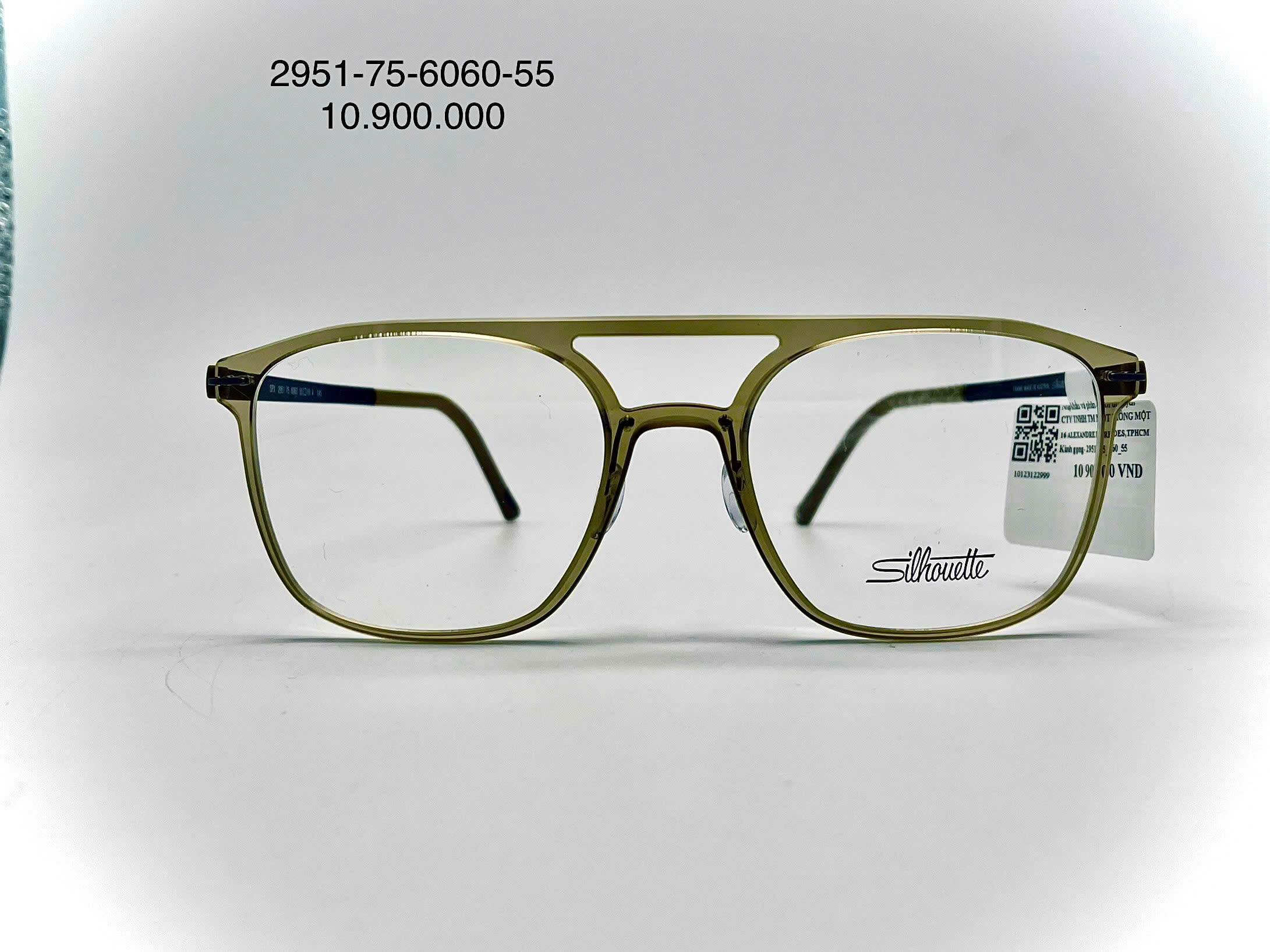 Gọng Silhouette 2951 75 8080 55 chính hãng