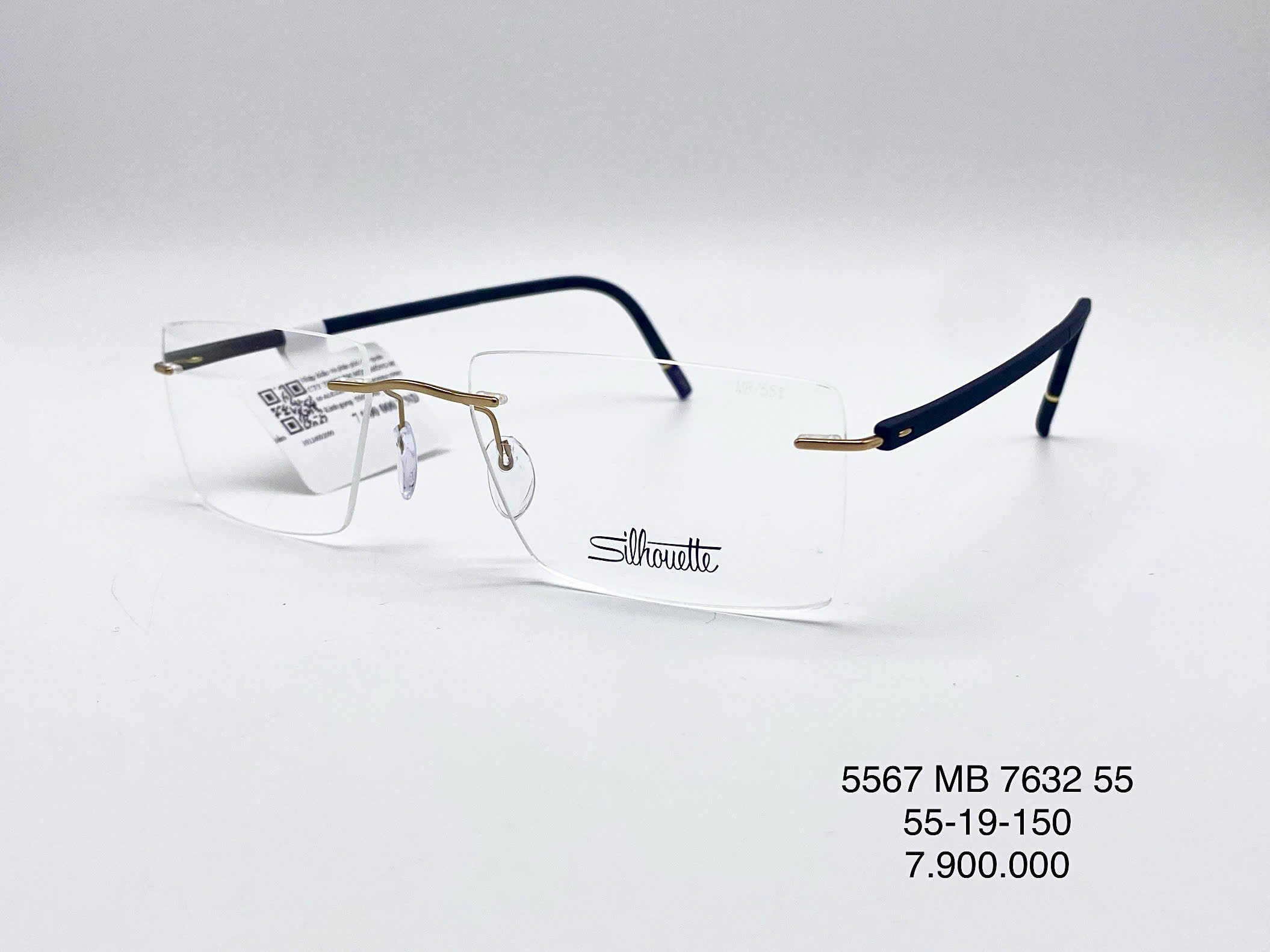 Gọng Silhouette 5567 MB 7632 55 chính hãng
