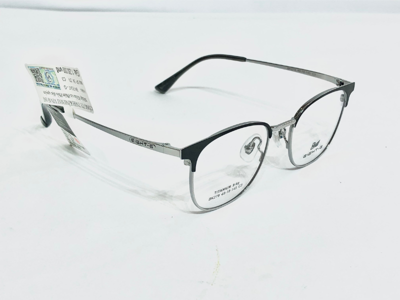 Gọng EIGHT-S BK279 C3 chính hãng