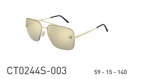 Kính Cartier CT0244S-001 chính hãng