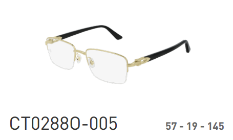 Gọng Cartier CT0288O-006 chính hãng