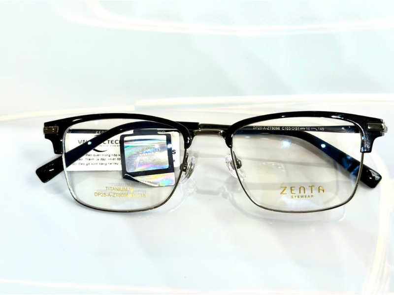 Gọng ZENTA DP25-A-ZT8096 C103 chính hãng