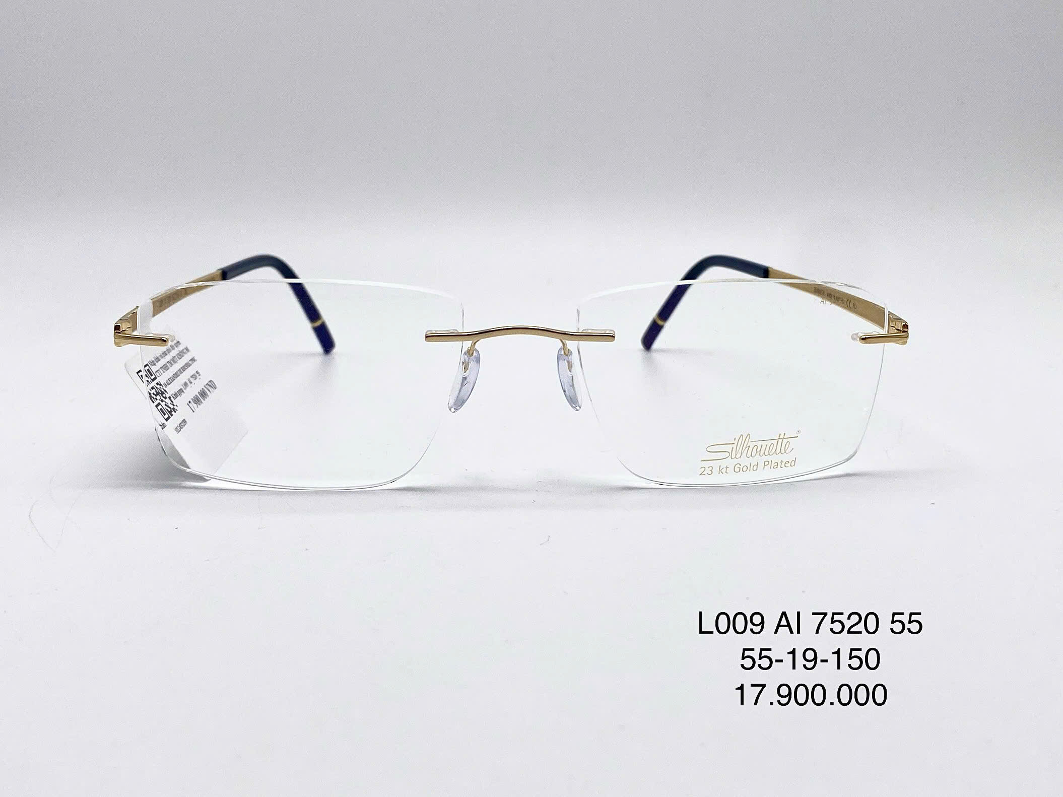 Gọng Silhouette L009 AL 7520 55 chính hãng