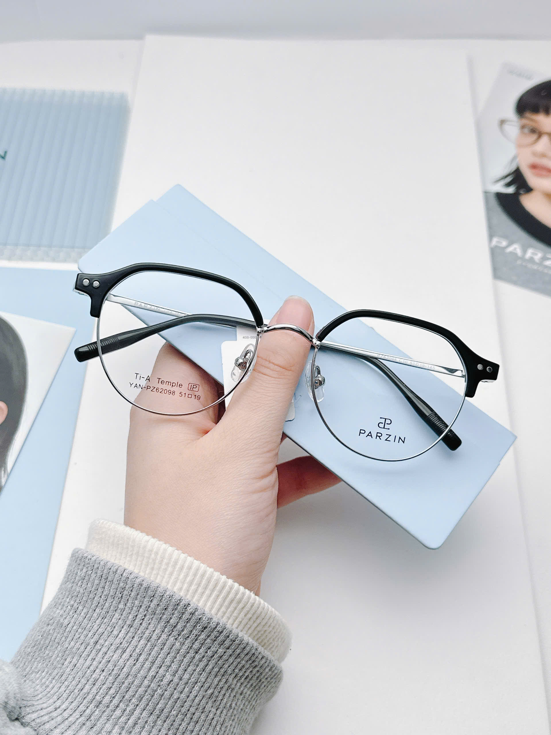 Gọng PARZIN PZ62098 chính hãng