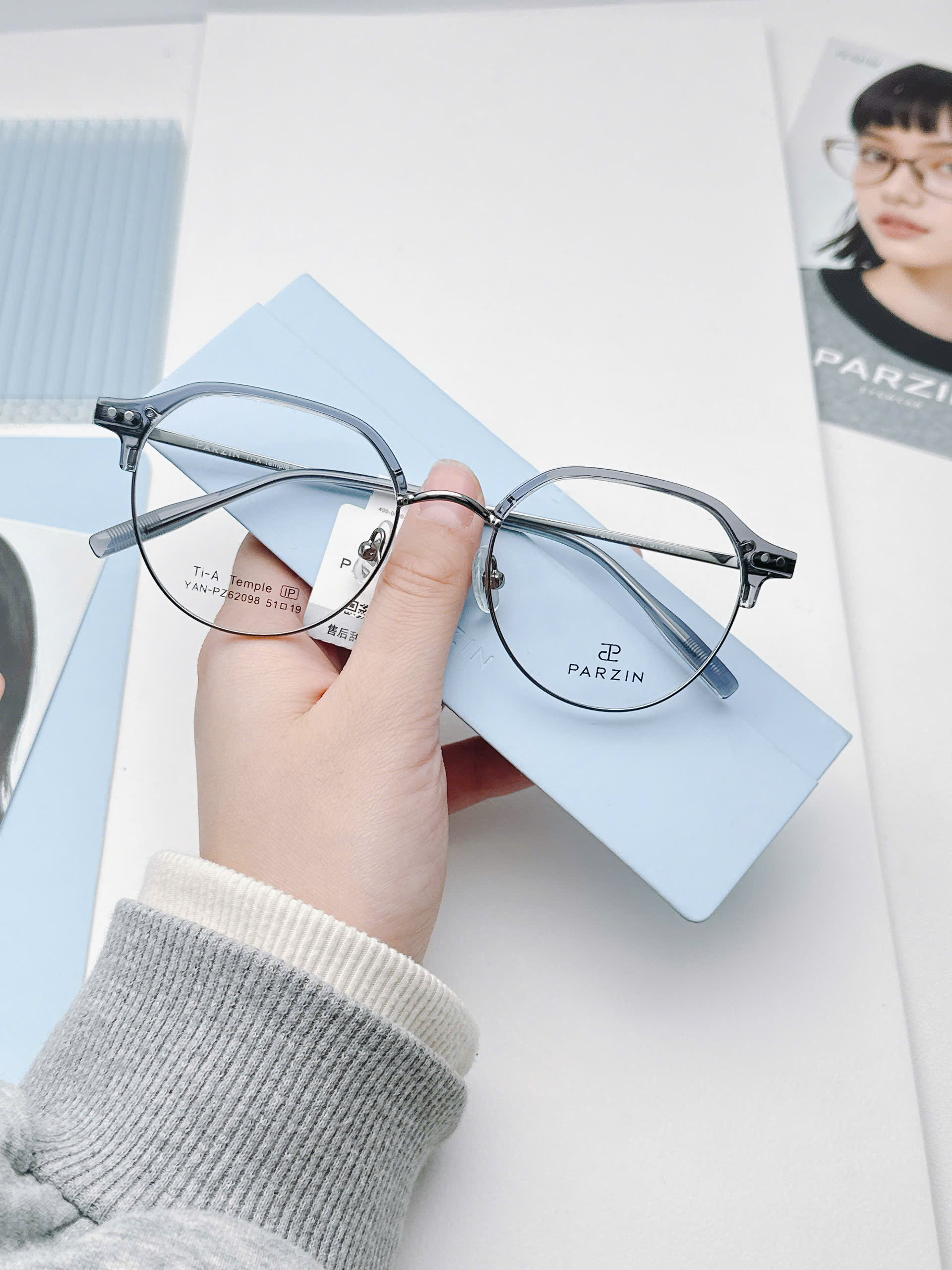 Gọng PARZIN PZ62098 chính hãng