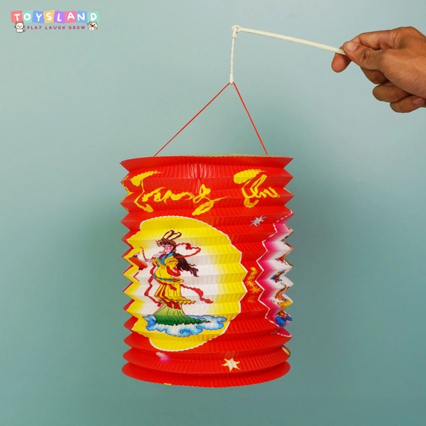 Đèn lồng Trung thu giấy màu đỏ