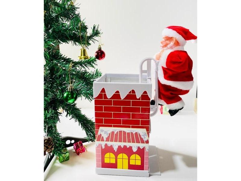 Đồ chơi ông già noel leo ống khói
