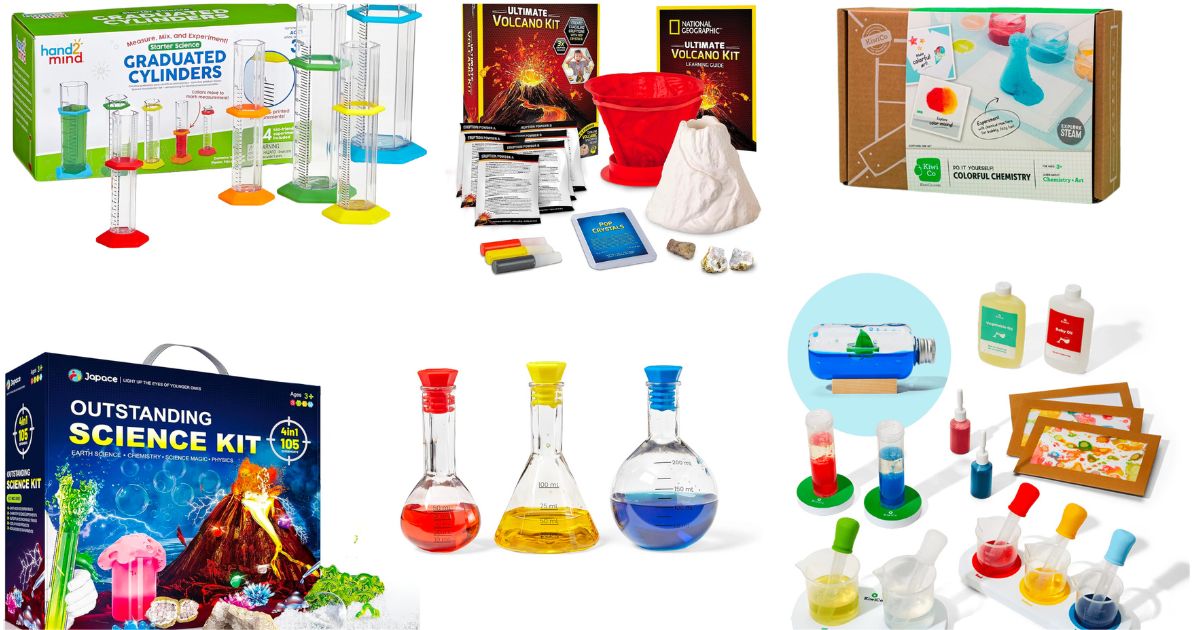  Bộ thí nghiệm khoa học cho bé gái 10 tuổi 