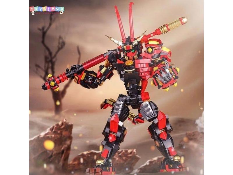 Hộp logo ráp mô hình người máy chinoiserie mecha 1312 miếng nổi bật tại Toysland