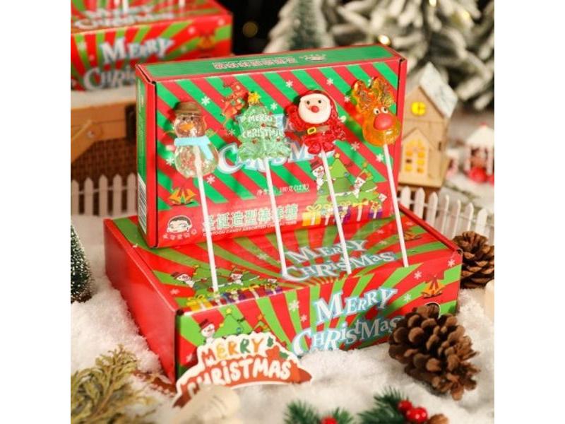 Kẹo que giáng sinh màu sắc ngọt ngào cho bé