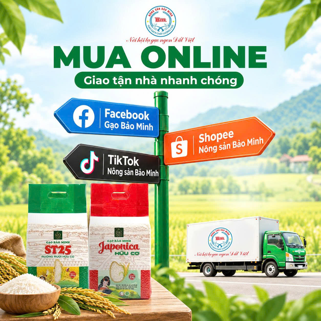 BẠN CÓ THỂ MUA GẠO BẢO MINH Ở ĐÂU? KHÁM PHÁ 8.000+ ĐIỂM BÁN PHỦ SÓNG TOÀN QUỐC