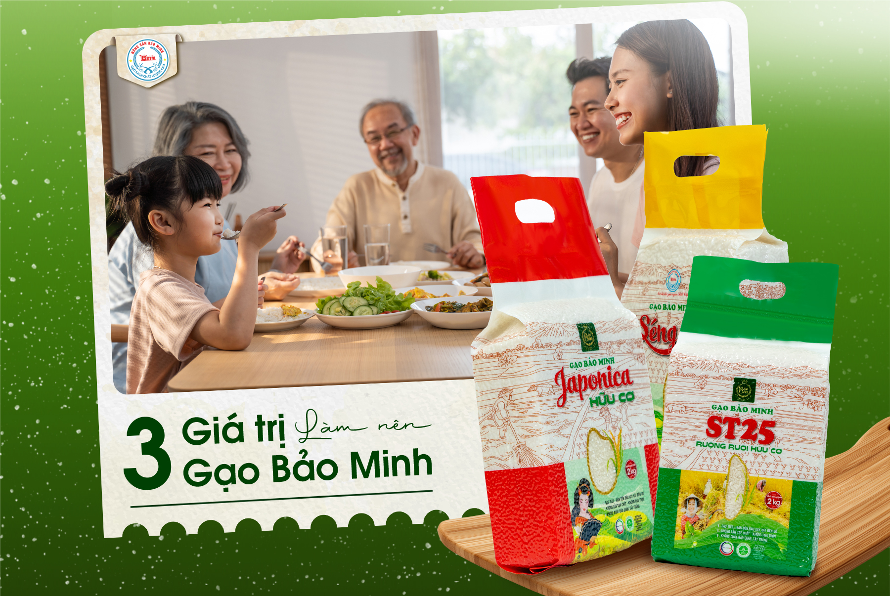 KHÔNG CHẠY THEO SỐ LƯỢNG: GẠO BẢO MINH CHỌN XÂY NIỀM TIN TỪ GIÁ TRỊ BỀN VỮNG