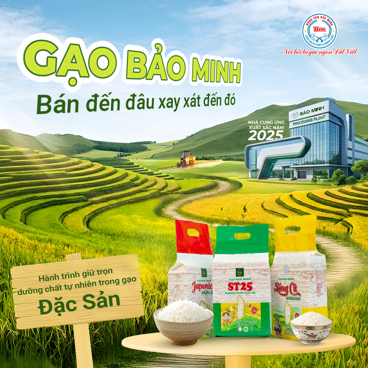 BÍ QUYẾT GIỮ TRỌN HƯƠNG VỊ GẠO TƯƠI: TẠI SAO BẢO MINH 