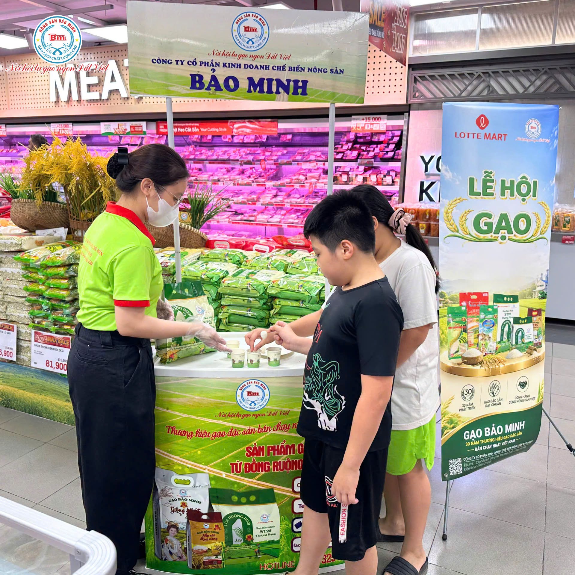 LỄ HỘI GẠO 2026: SĂN DEAL KHỦNG GẠO ST25 RUỘNG RƯƠI THƯỢNG HẠNG BẢO MINH TẠI LOTTE MART